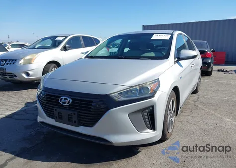 2018 Hyundai Ioniq Hybrid Sel из США, поврежденный, VIN KMHC75LC2JU099177